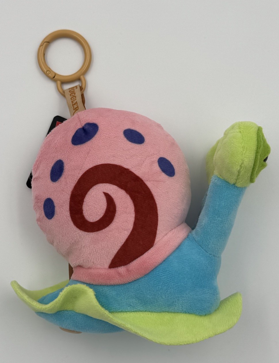 Fuggler x SpongeBob Squarepants GARY the pet snail 4.5" Keychain Plush NWT