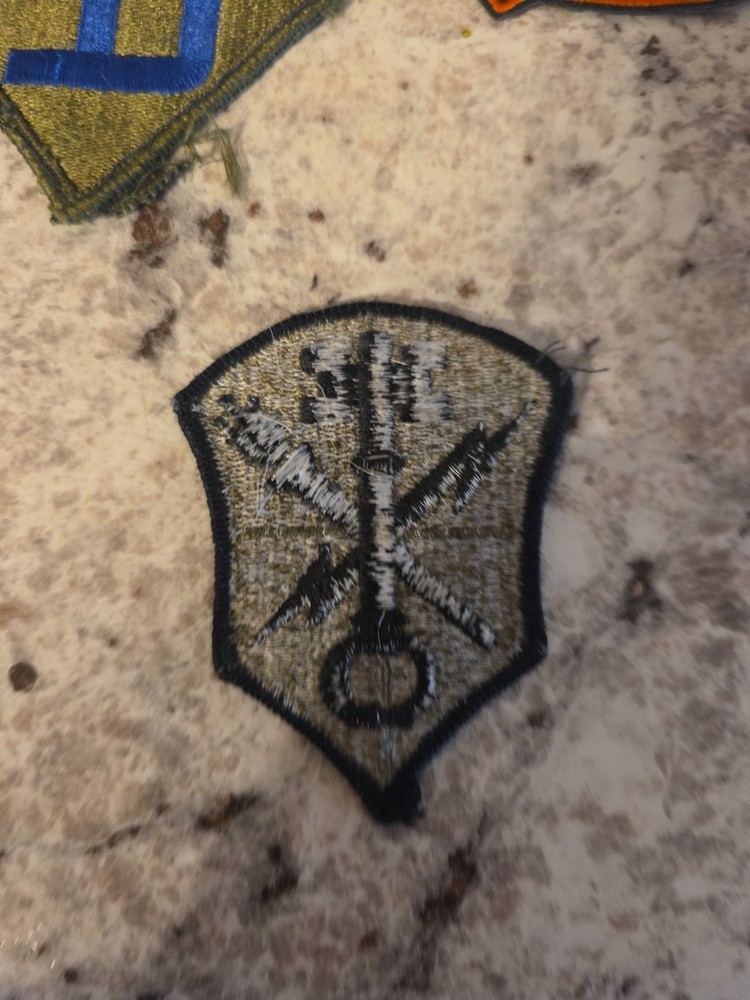 US Army Intelligence And Security Command Subdued Sew On Shoulder Patch Insignia