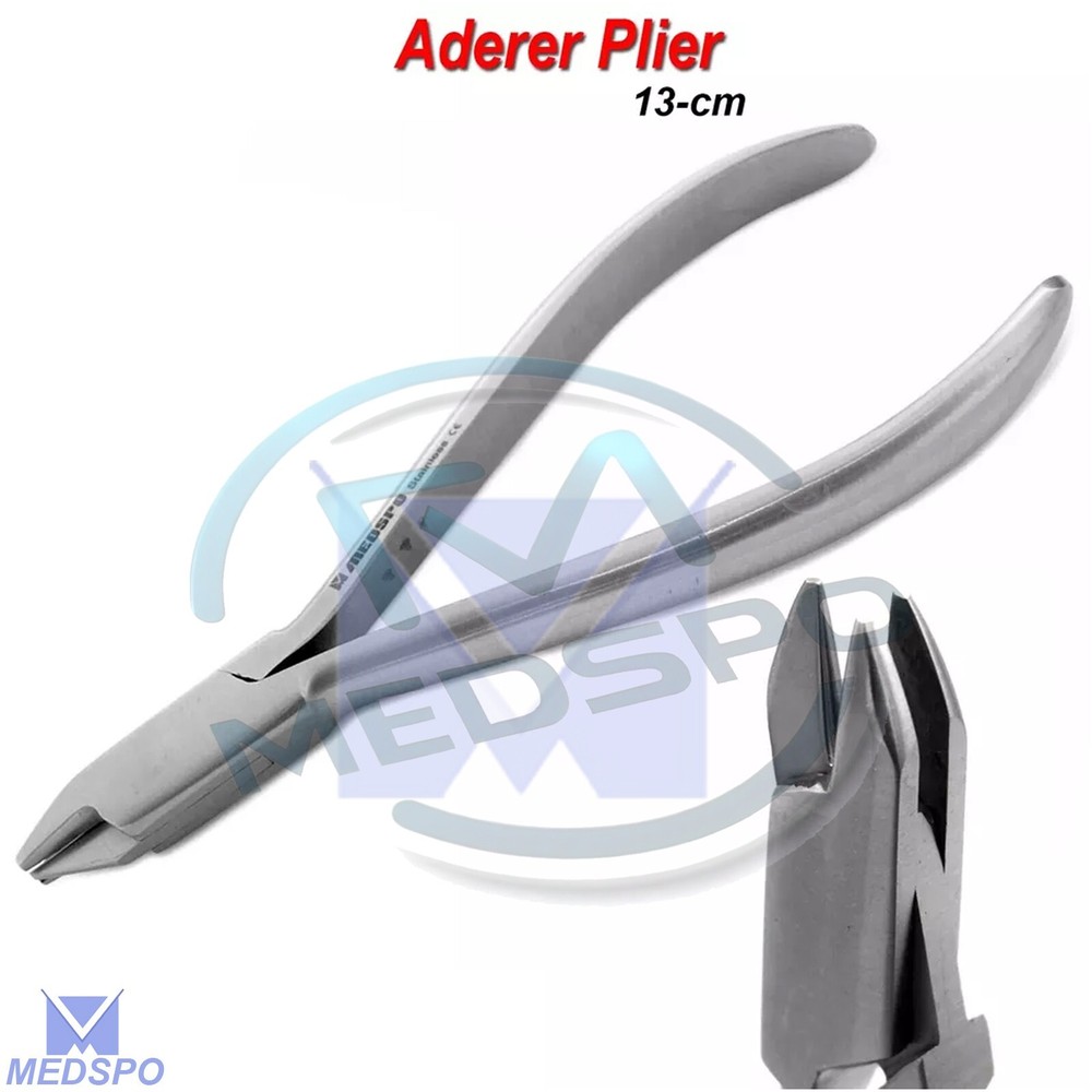Orthodontic Three Pong Aderer Pliers Tooth Braces Wire Bending Forming Lab Tools