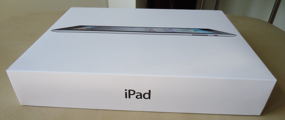 iPad 2 Wifi EMPTY BOX ONLY Black 16GB MC769LL/A