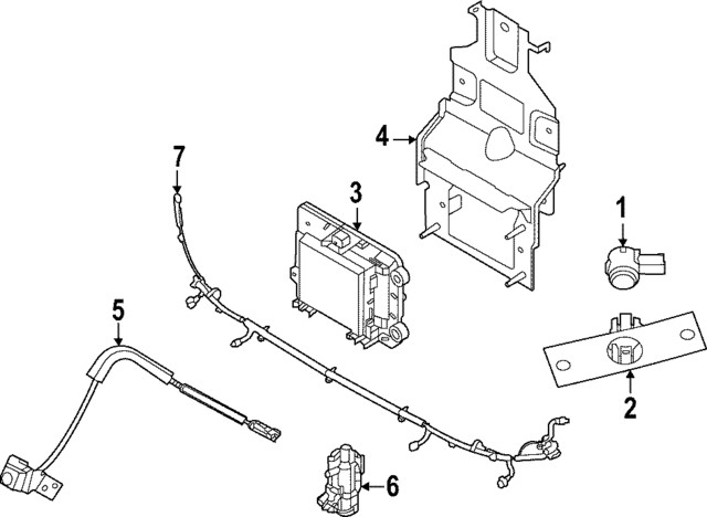 Genuine Nissan Sensor 28437-6RJ2A