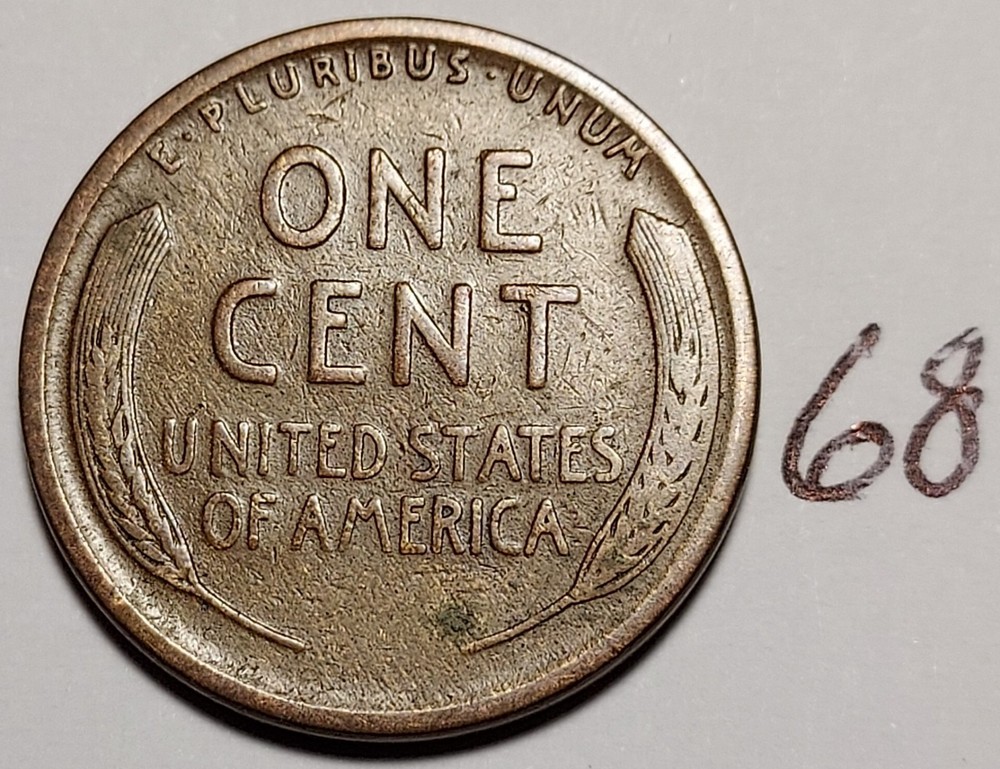 1919-S Lincoln Wheat Cent #68
