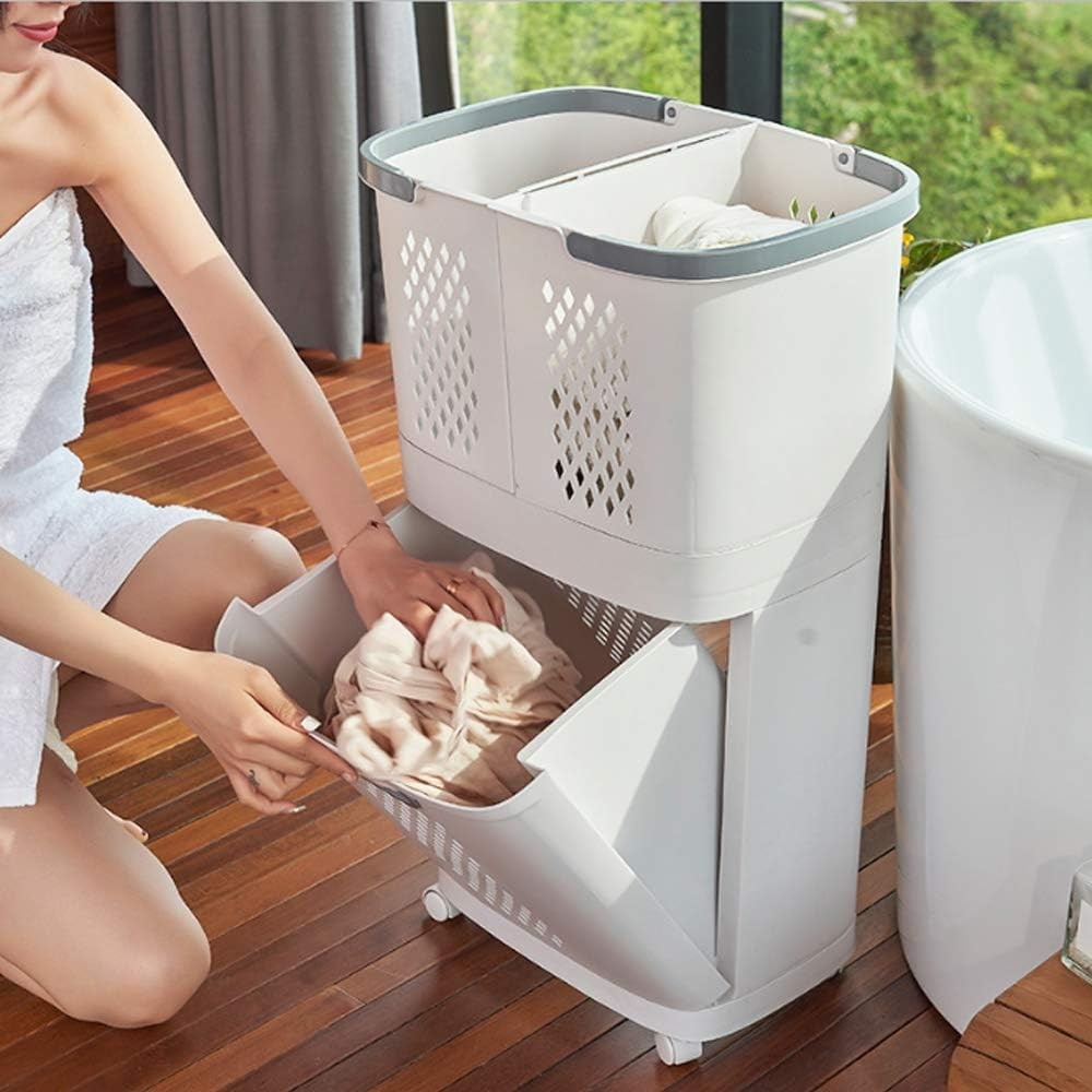 Removable Laundry Basket Classification Thickened Storage Rack Household