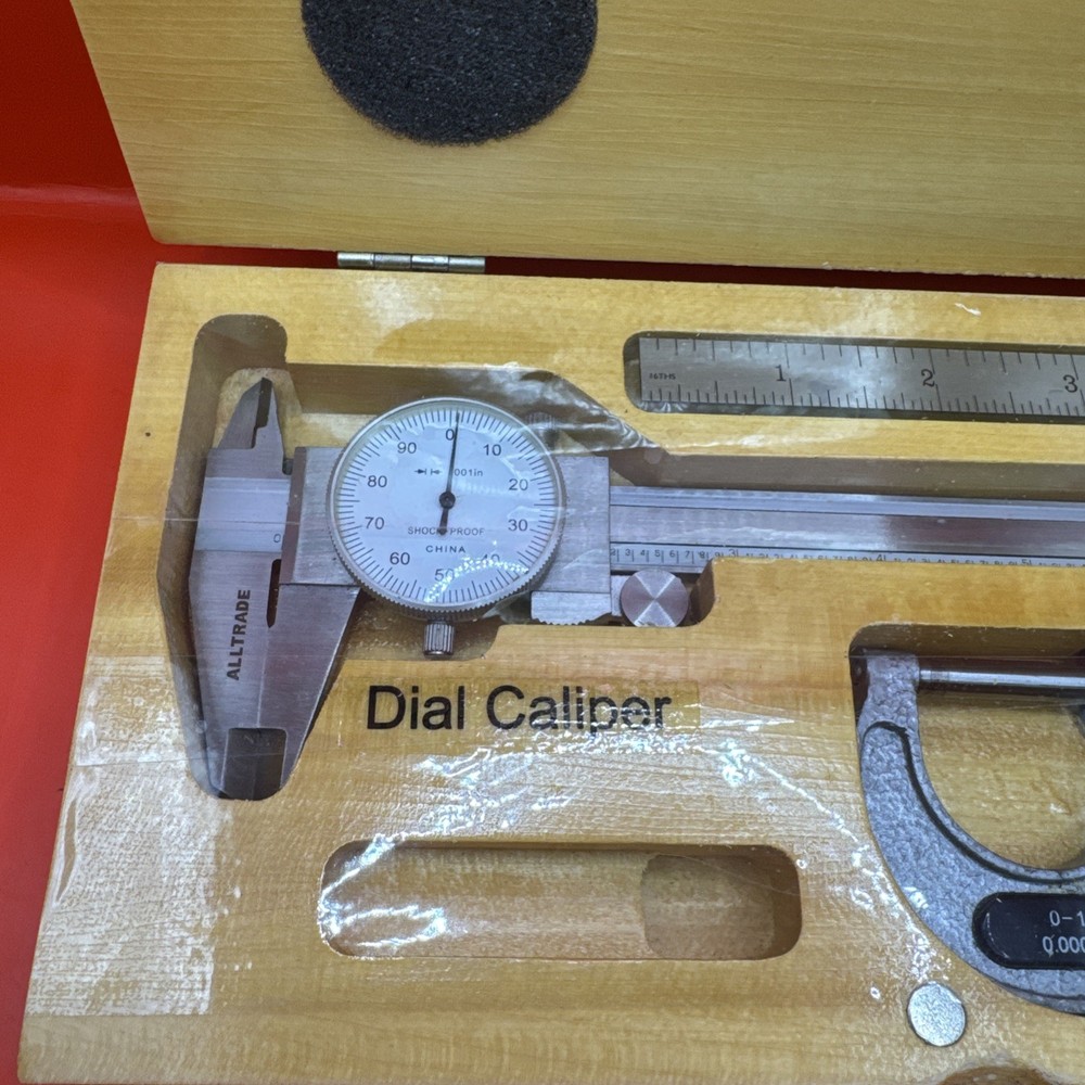 ALLTRADE 3 PIECE PRECISION MEASURING SET