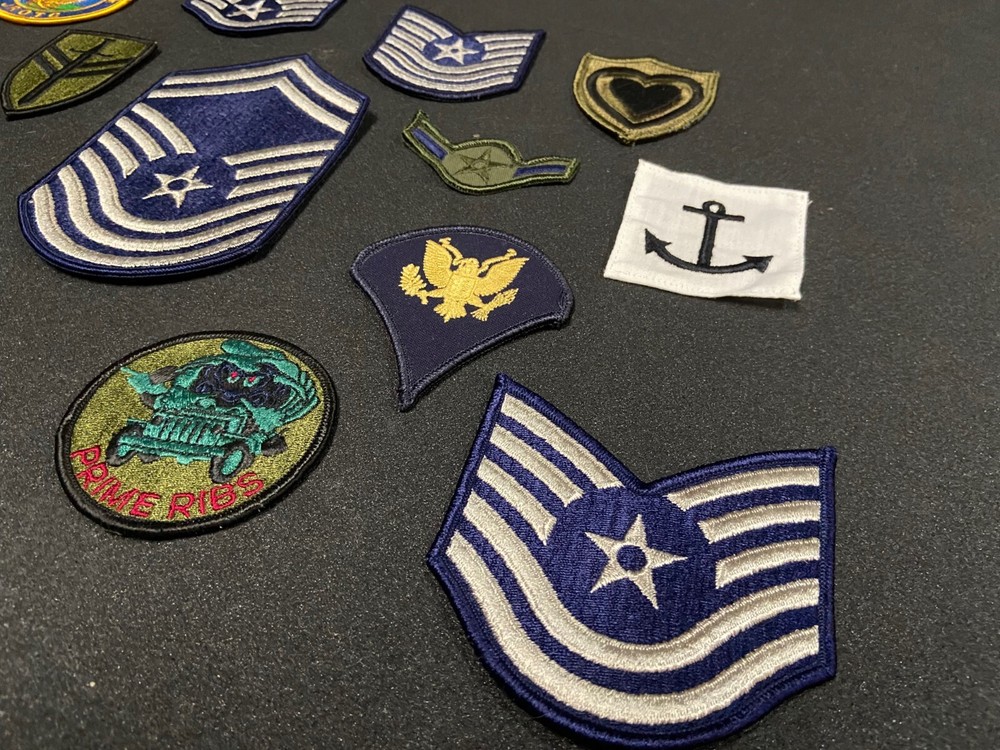 One Random Military Patch (Picked from Assortment)