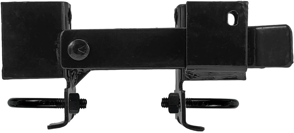 Black Chain Link Arm Double Gate Latch - Chain Link Double Gate Latch for 1-3...