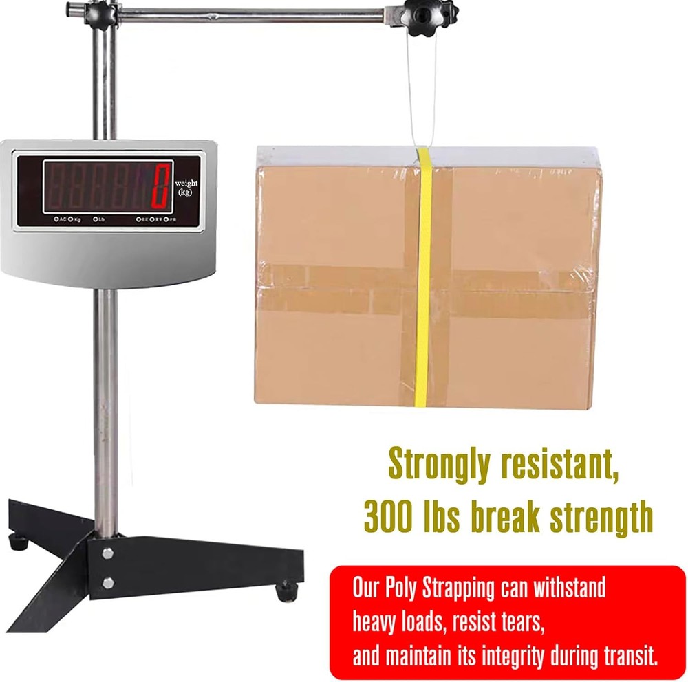 Poly Strapping Packaging Banding Strap Pallet Strapping Roll 3280' Length