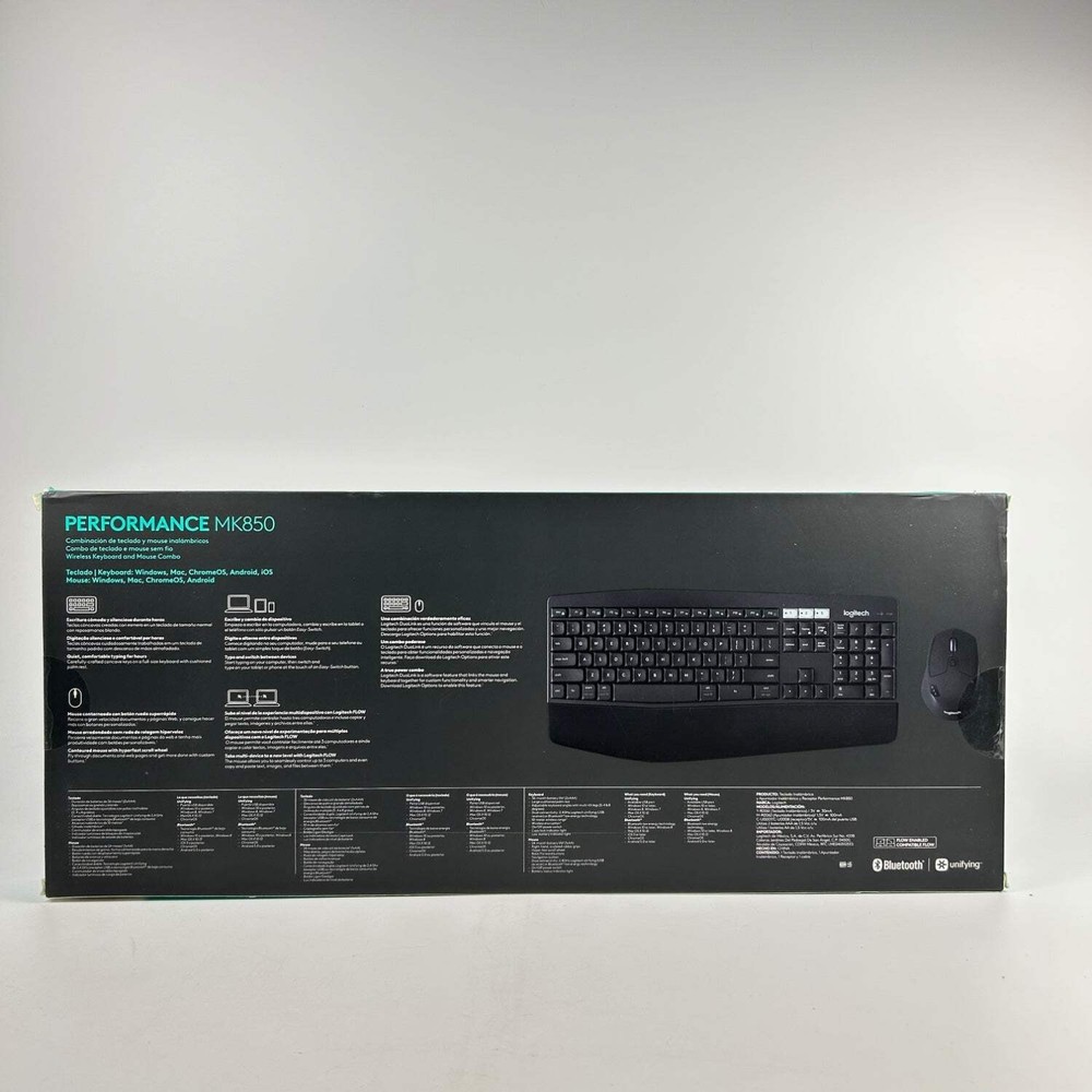 New Logitech Performance Wireless Keyboard and Mouse Combo Y-R0061
