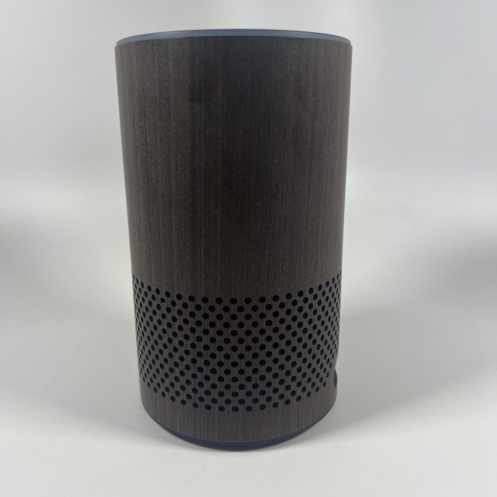 Amazon Echo (2nd Generation) Smart Assistant - Walnut Finish TESTED