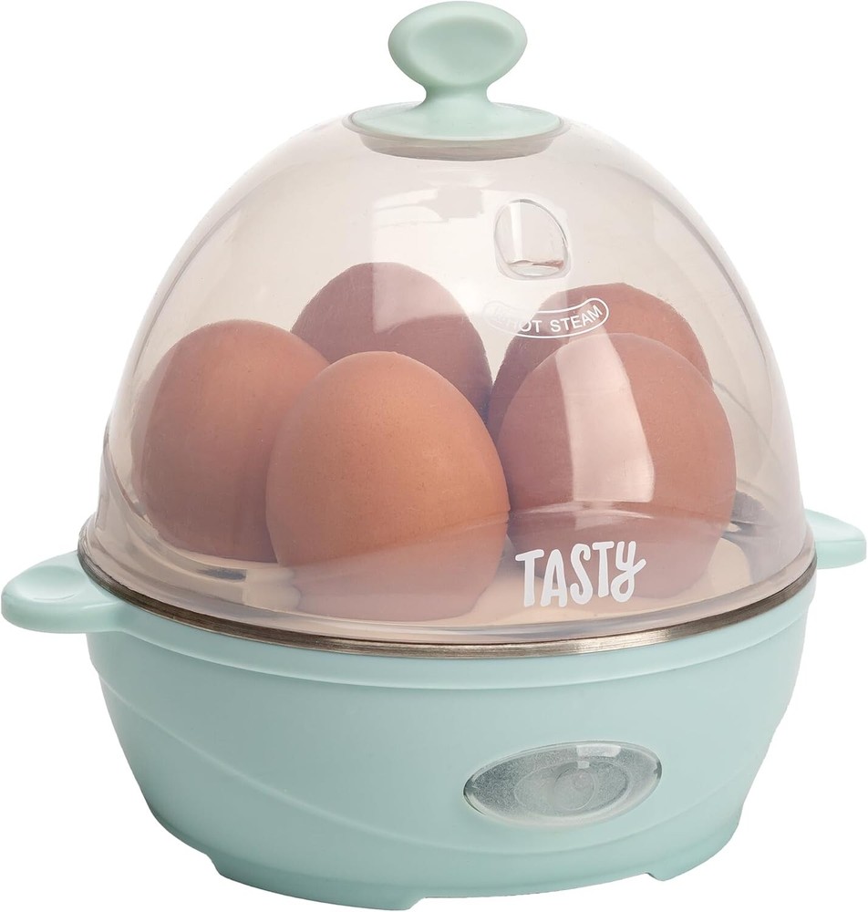 Mini Rapid Egg Cooker, 5-Egg Capacity for Perfect Hard Boiled Eggs or Omelets...