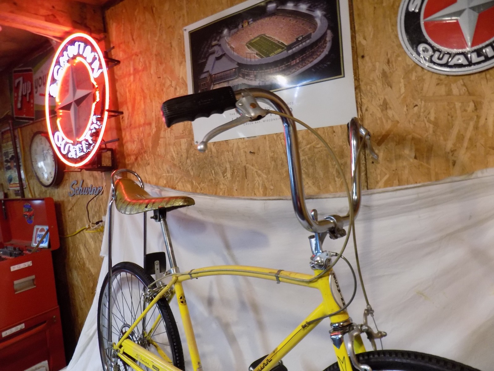 1975 SCHWINN COLLEGIATE 5-SPEED STINGRAY MANTA RAY FASTBACK SPORT VINTAGE BIKE!