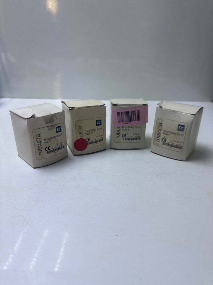 LOT 4 PCs robusTa TA2DT4 Timer Pneumatic On Delay 10-180sec