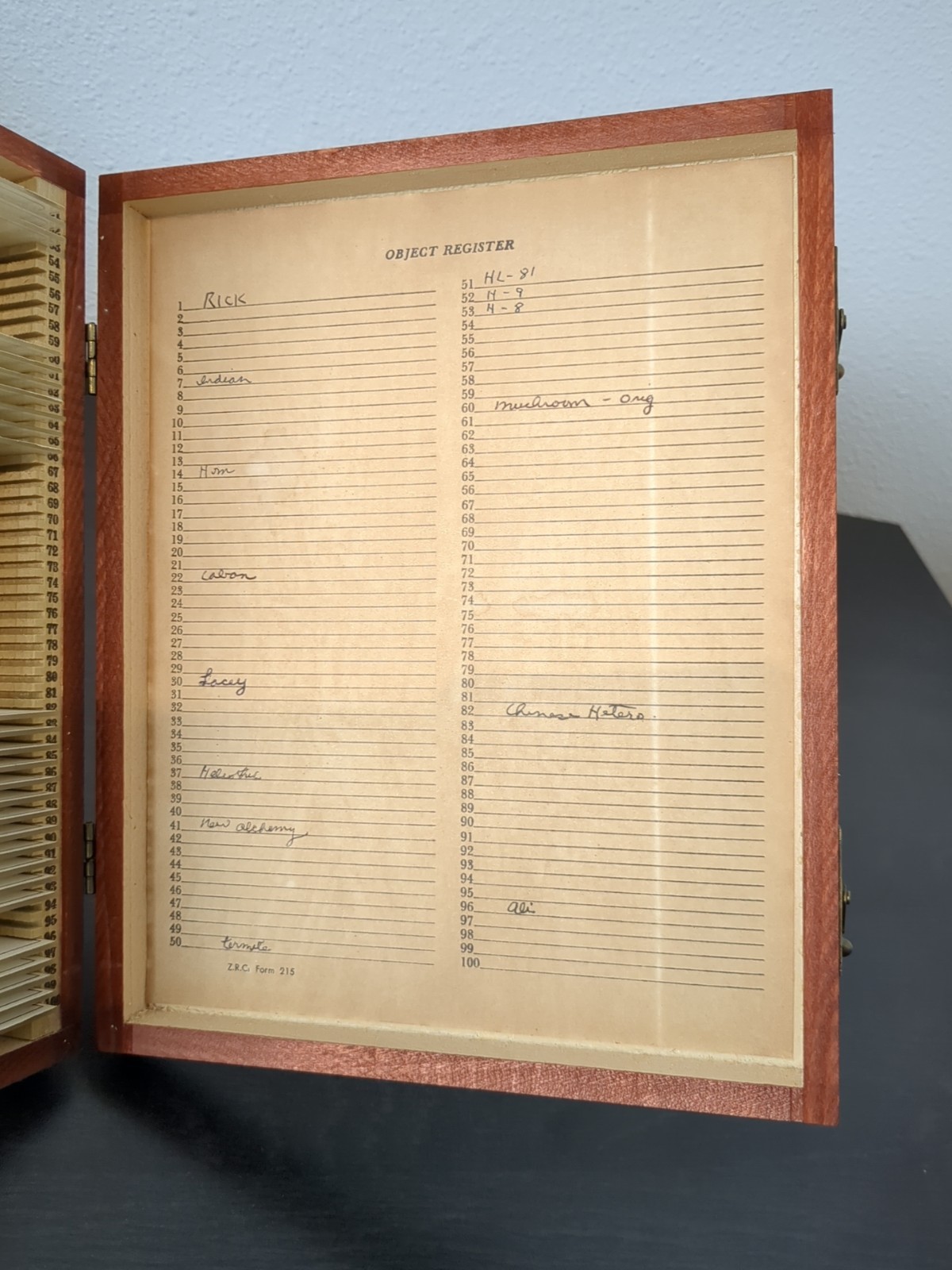 Vintage Prepared Microscope Glass Slides - George Poinar Jurassic Park Estate