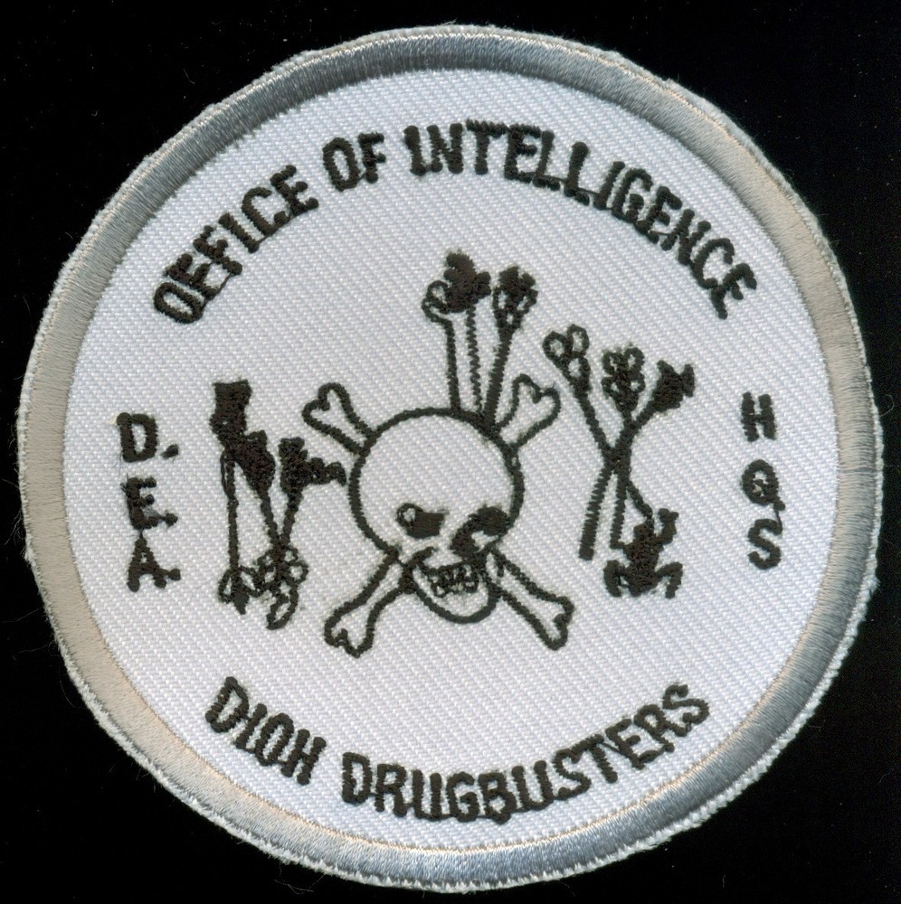 DEA HQS Office of Intelligence Patch AA-4