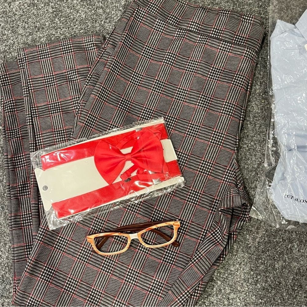 *Custom Nerdy Ned Costume Sz L