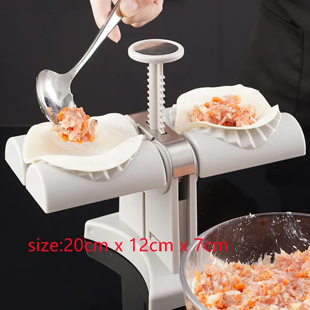 PP Easy to Use Dumpling Maker Labor-Saving for Home Creative Eco-Friendly Dumpli