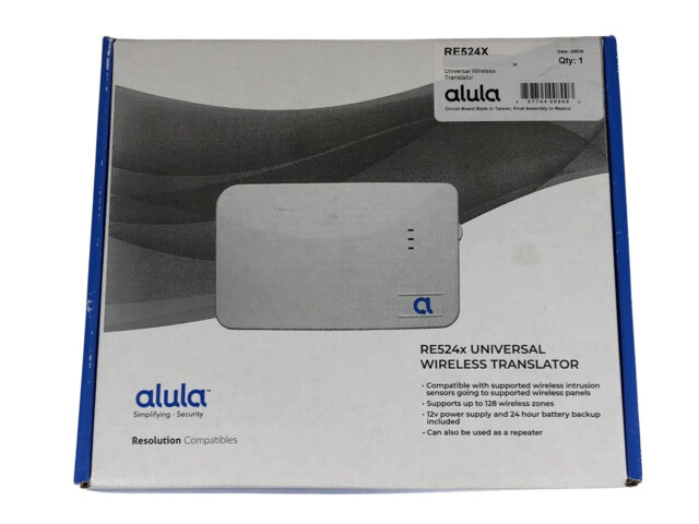 (Qty 6) Alula RE524X Wireless Translator - White