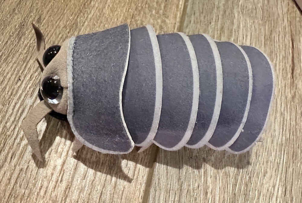 Folkmanis Mini Rolly Polly Pillbug Finger Puppet