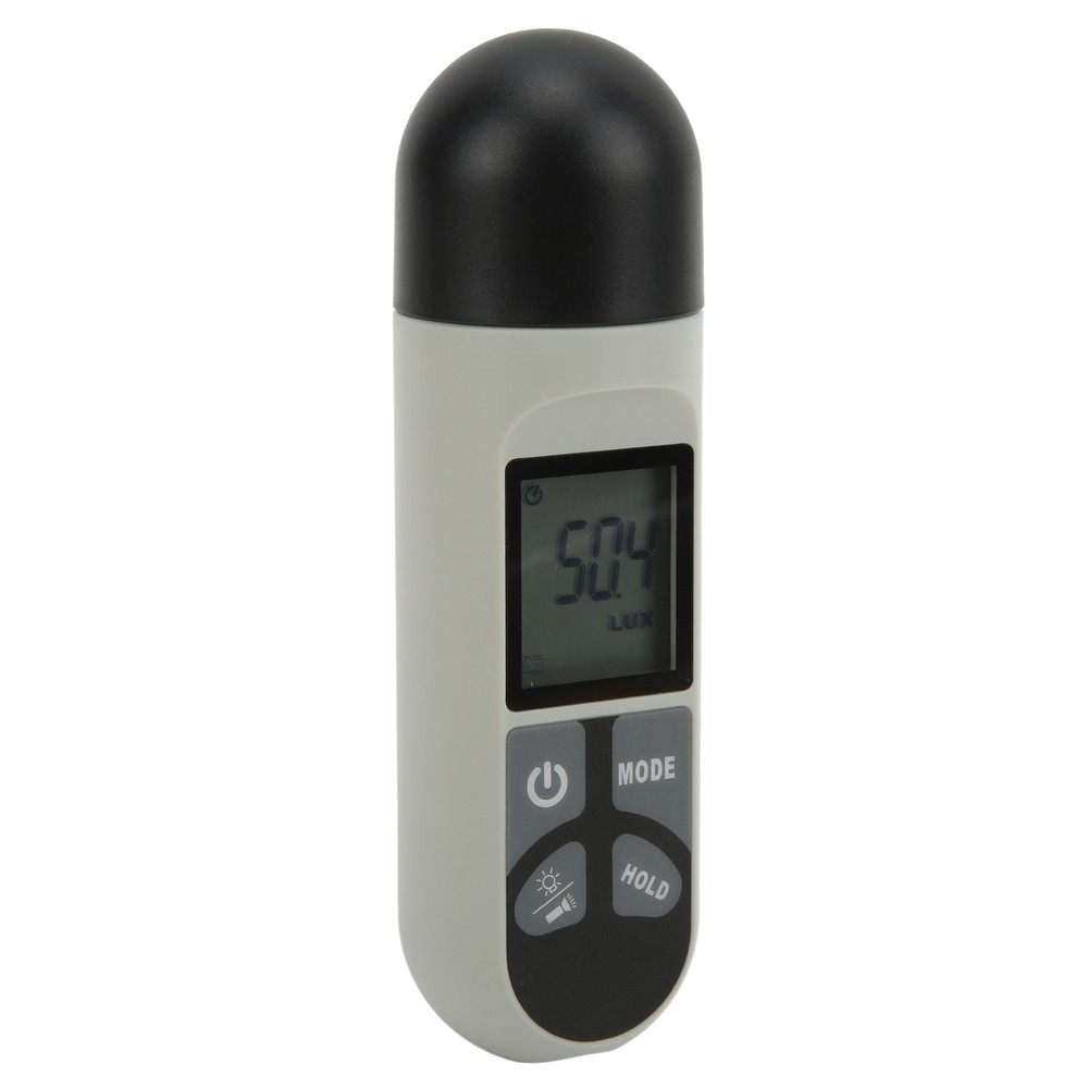 Light Meter Wide Range High Accuracy LCD Screen Backlit Display Easy Reading