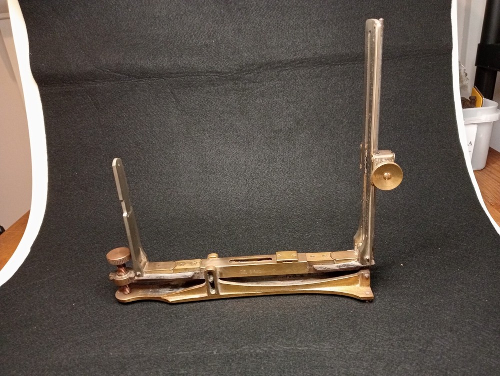 Clinometer Indian Pattern UIC B8424 Brass. Inclinometer. Millitaria. Surveying.