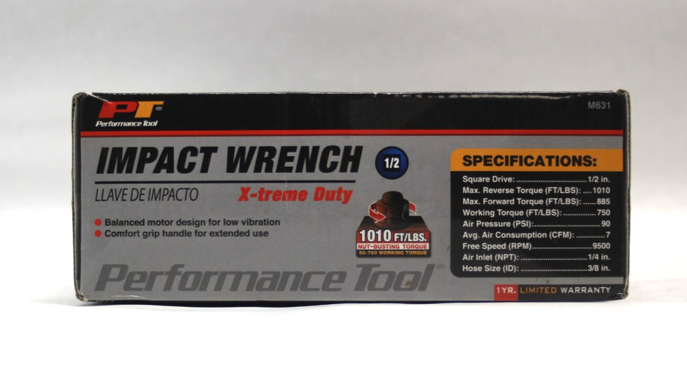 Performance Tool M631 1/2-Inch Composite Impact Wrench