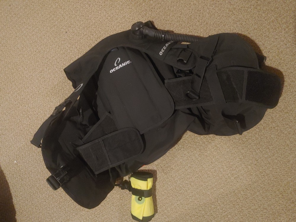 Oceanic Scuba BCD Vest Quick Release Valve Size Small