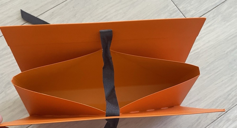 Hermes Empty Bag 5.5'' x 8.5''