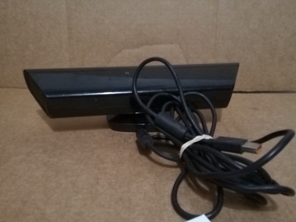 Genuine Official Microsoft XBOX 360 Black Kinect Sensor Bar Model 1414 - Tested