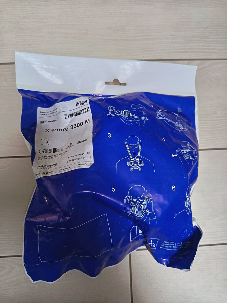 Drager X-plore 3300 Double Filter Semi Mask