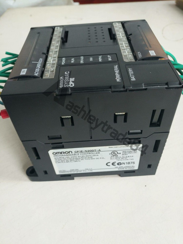 1PCS Omron PLC CP1E-N20DT-A used TESTED