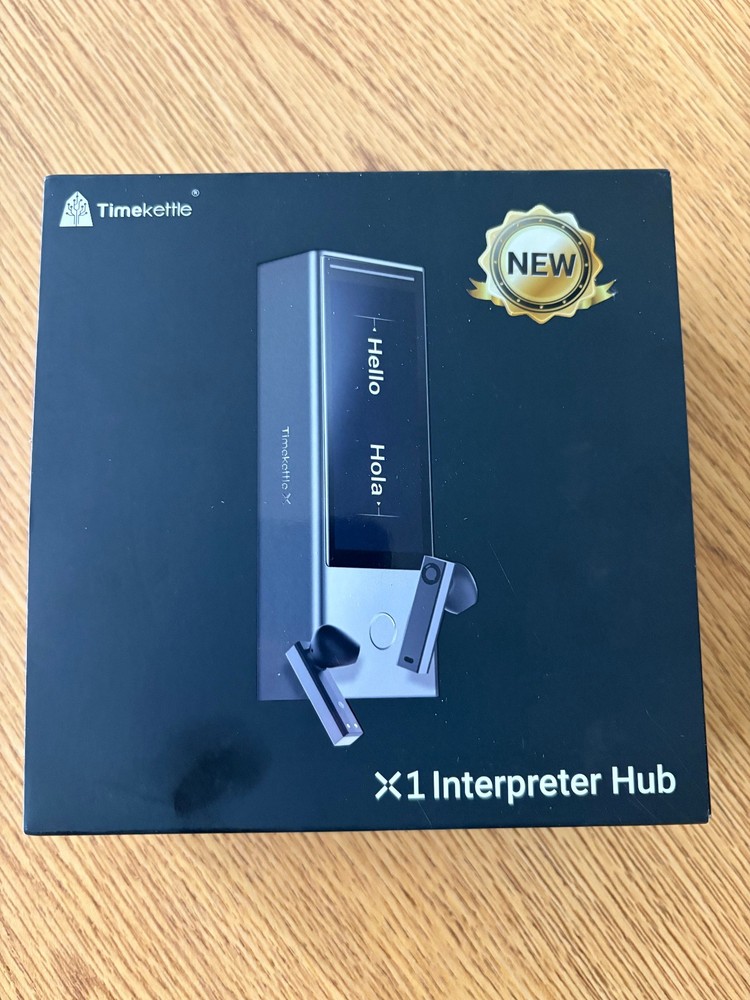 Timekettle X1 AI Interpreter Hub Standalone Translator