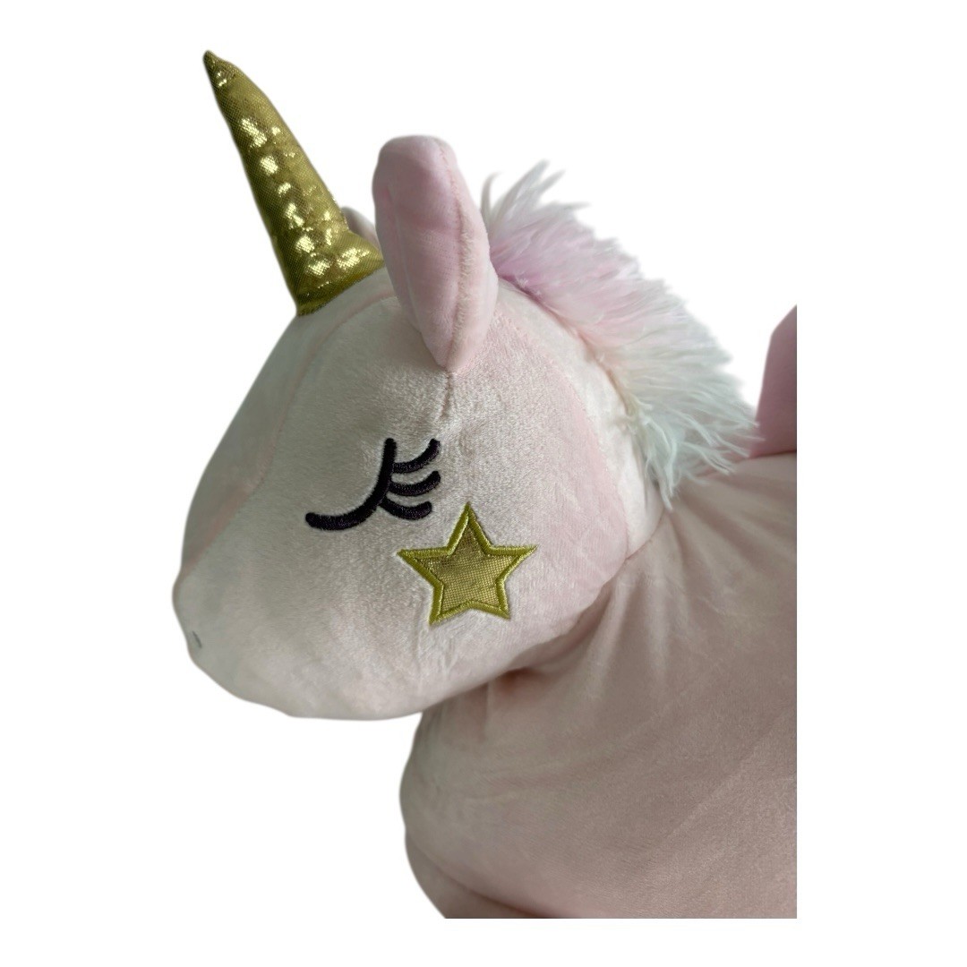 Comfort Bay Plush Pink UNICORN Kids Sleeping Bag Slumber Bag 49" x 29" NEW