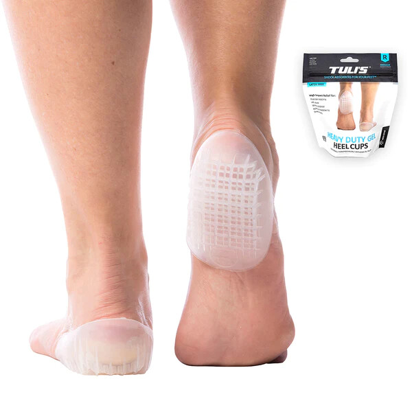 Tuli's Heavy Duty GEL Heel Cups (PAIR) ALL Sizes Available