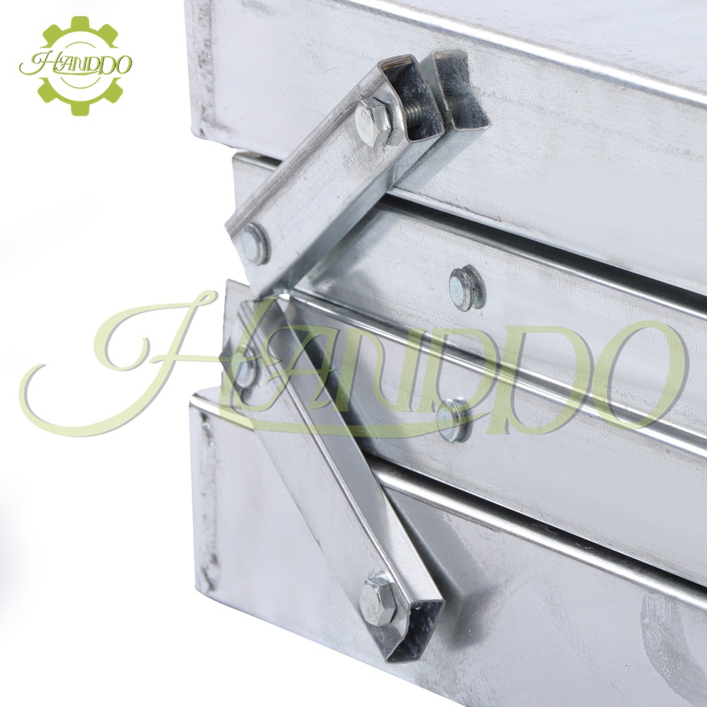 1.6m Scaffolding, Adjustable Height Work Platform Scaffold Tower Ladder Stool