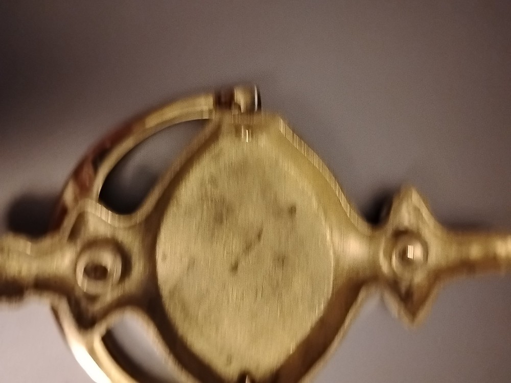 Shiny Brass Traditional Door Knocker Engravable