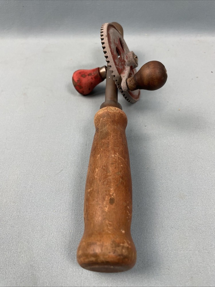 Vintage Hand Crank Manuel Drill