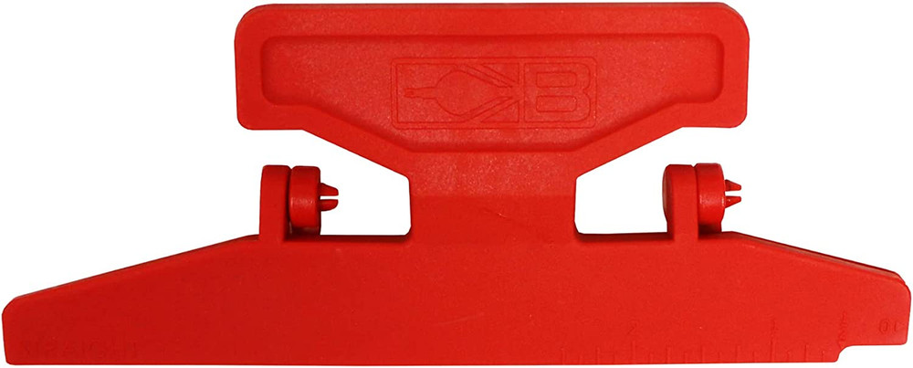 Pro Class Fletching Jig with Straight Clamp Red