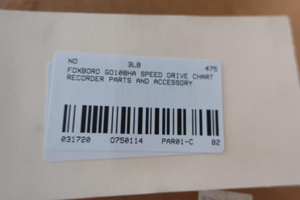 Foxboro G0108HA Chart Drive Assemblyy