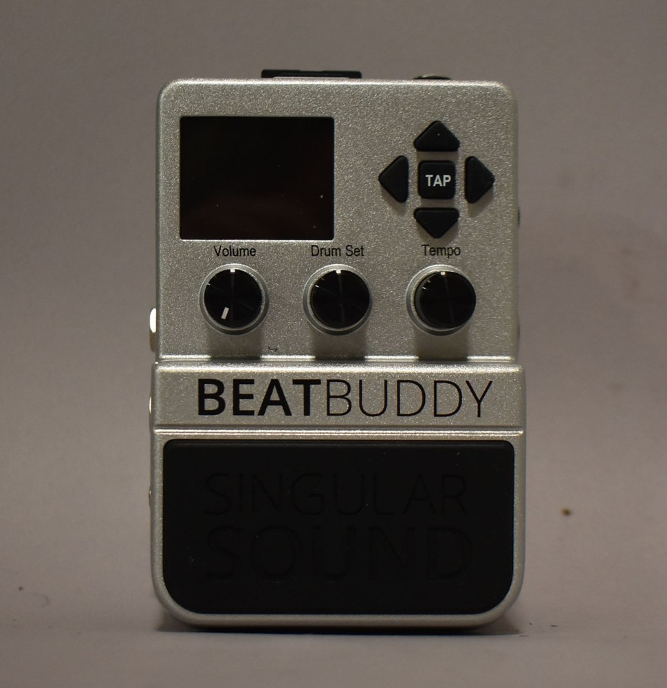Singular Sound BeatBuddy Drum Machine Pedal Silver w/BOX