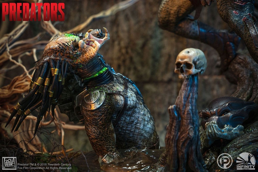 Predators Statue 1/4 Berserker Predator 72 cm, Infinity Studio , Sideshow