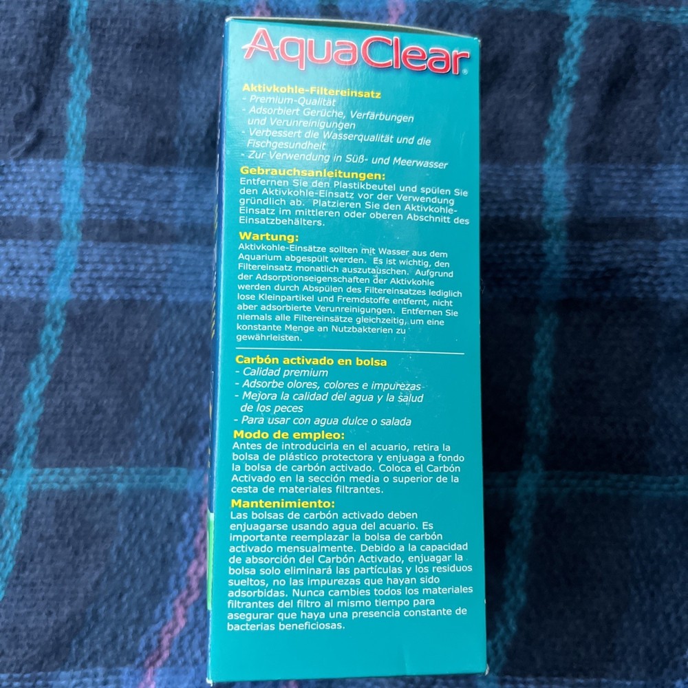 AquaClearFikter insert 70 Activated Carbon 4.9 Oz