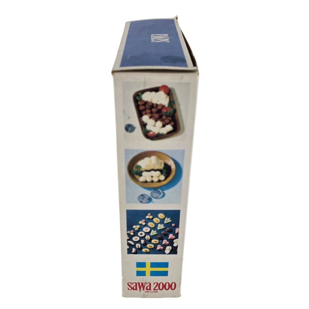 Sawa 2000 Deluxe Cookie Press & Maker Complete Set With Discs & Instructions