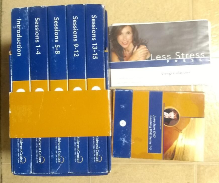 Attacking Anxiety & Depression:  Program for Stress & Jump Start Coaching DVDs