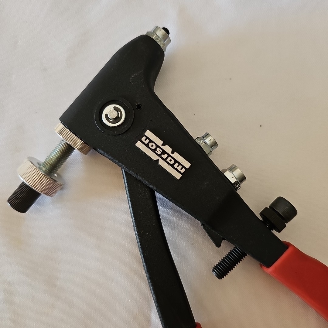 VINTAGE MARSON USA #HP-2 KLIK FAST POP RIVET PLIERS TOOL GOOD USED