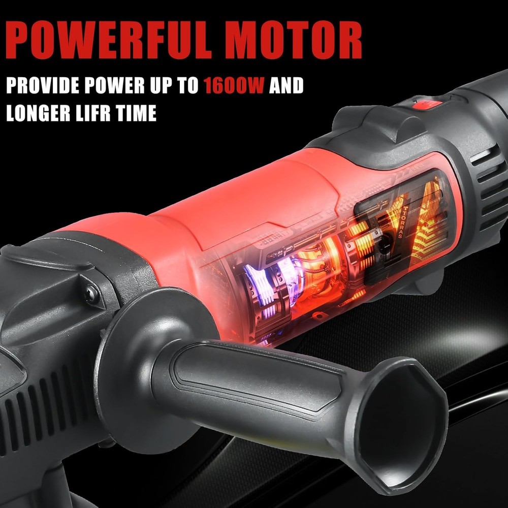 5in Dual Action Random Orbital Buffer Polisher Kit