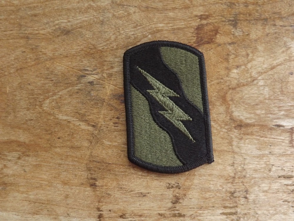 155th Armored Brigade Patch, Subdued - INV# C391