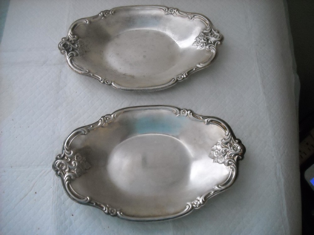 International Silver Co. Silverplate Candy Nut Dish 9"