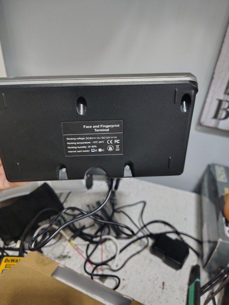 uPunch MK3000 Face & Fingerprint Terminal Recognition Time Clock... *READ DESC..