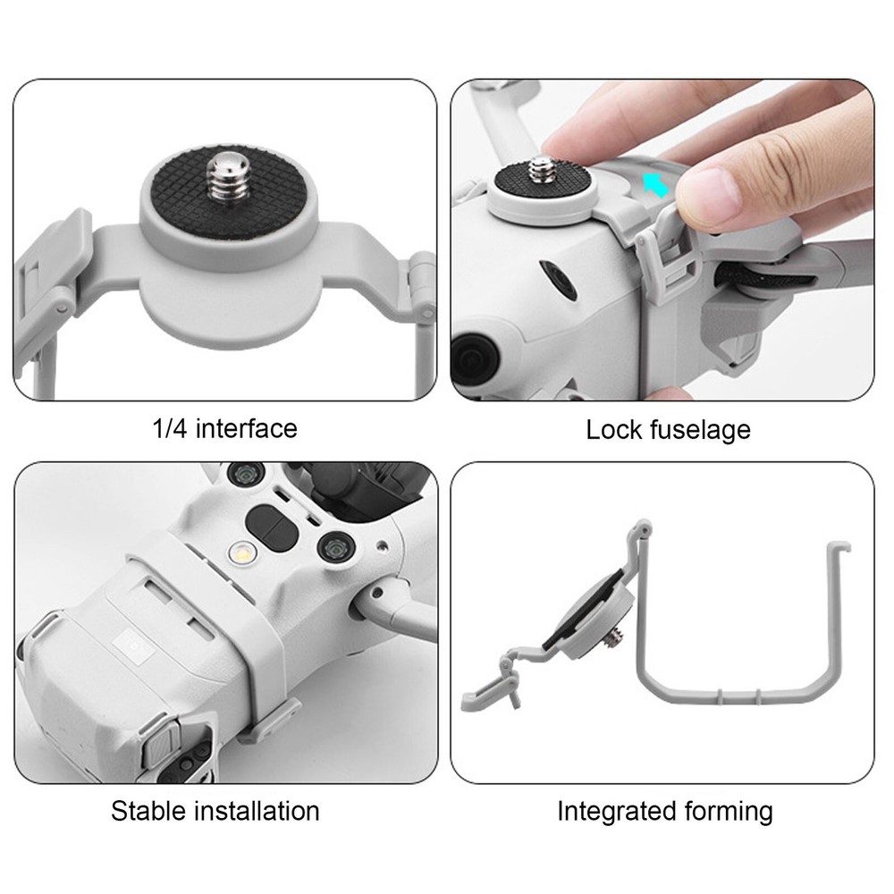 Drone Top Extension Bracket Mount Holder Camera Stand Panoramic Action Camera