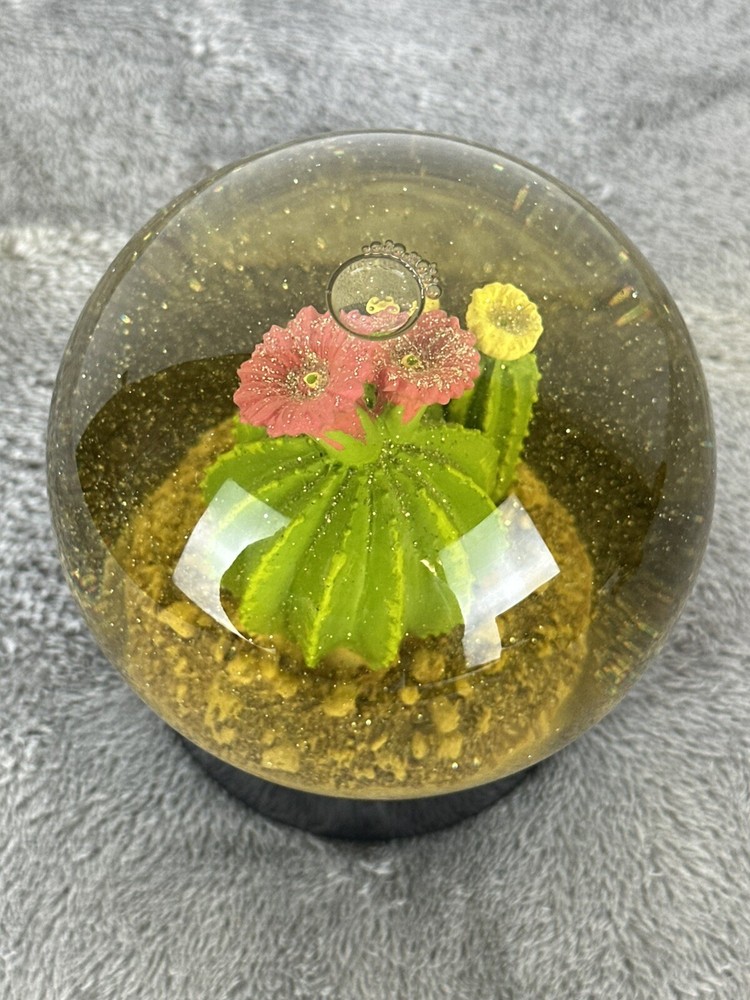 Cactus Glitter Snow globe